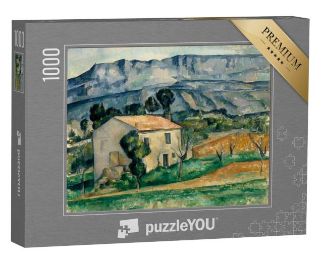 Puzzel 1000 stukjes „Paul Cézanne - Huis in de Provence“