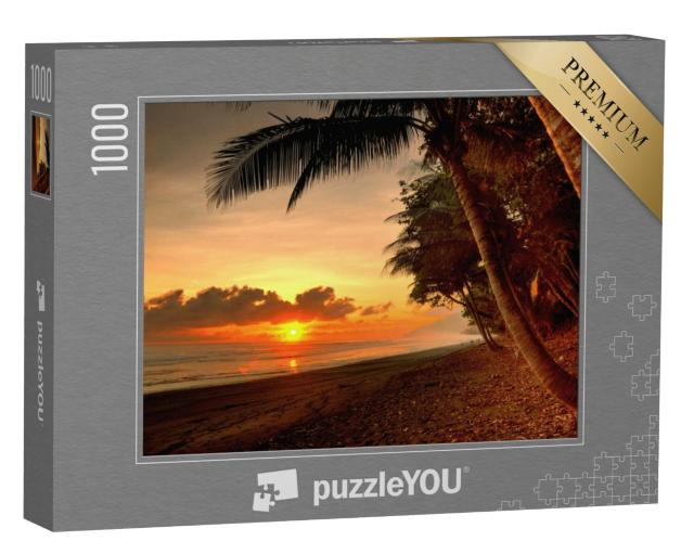 Puzzel 1000 stukjes „Zonsondergang in Nationaal Park Corcovado, Costa Rica“