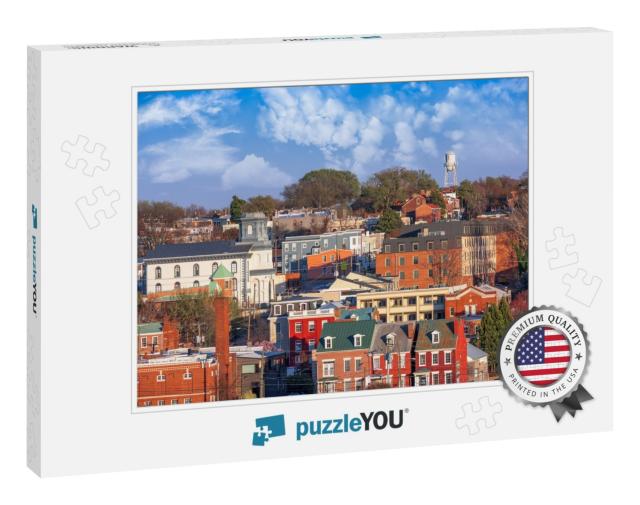 Richmond, Virginia Neighborhoods & Cityscape in the After... Jigsaw Puzzle