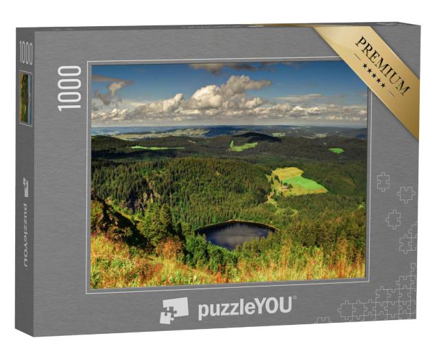 Puzzel 1000 stukjes „Panoramisch uitzicht over het Zwarte Woud, Duitsland“