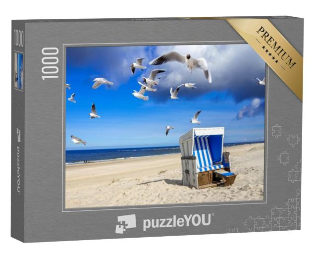 Puzzel 1000 stukjes „Strand Westerland, Sylt“