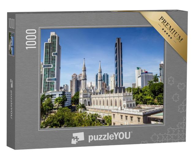 Puzzel 1000 stukjes „Skyline van Panama City, Panama“