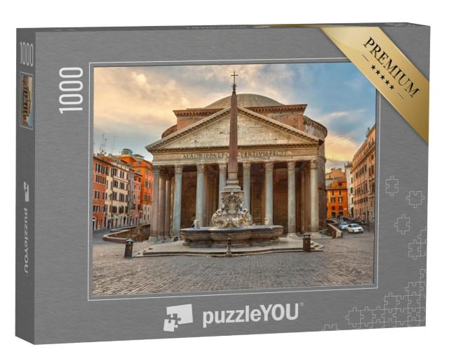 Puzzel 1000 stukjes „Het Pantheon in Rome“