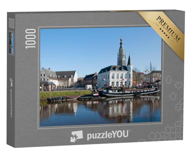 Puzzel 1000 stukjes „Stadsgezicht van Breda“