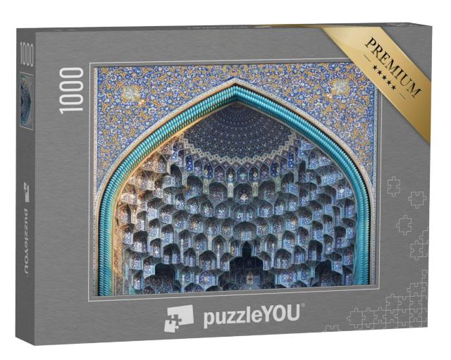 Puzzel 1000 stukjes „De gevel van de Shah Moskee in Isfahan, Iran“