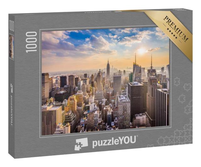 Puzzle 1000 Teile „Skyline von New York“