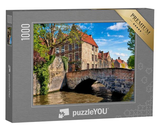 Puzzel 1000 stukjes „Pittoresk Brugge, België“