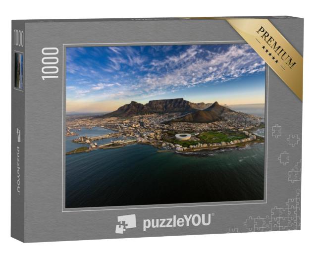 Puzzel 1000 stukjes „Zonsondergang op de Tafelberg“