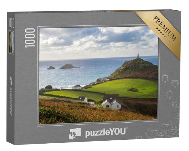 Puzzel 1000 stukjes „Kaap bij Cornwall, Engeland, Europa“