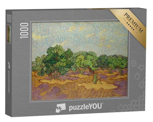 Puzzel 1000 stukjes „Vincent van Gogh - Olijfbomen“