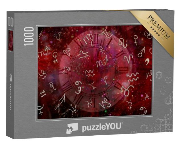 Puzzel 1000 stukjes „Mystiek en tekens van de dierenriem“