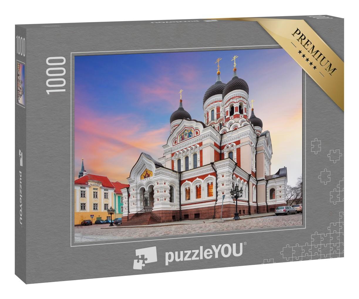 Puzzle 1000 Teile „Alexander-Newski-Kathedrale, Tallinn, Estland“