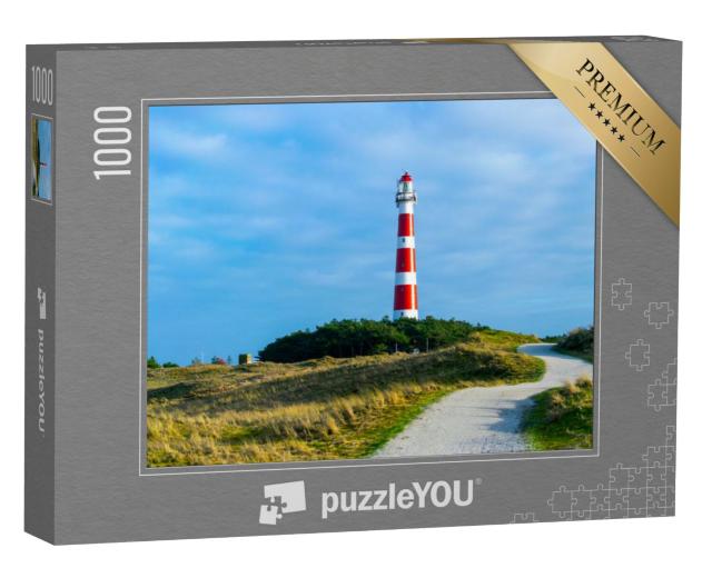 Puzzel 1000 stukjes „Vuurtoren op Ameland“