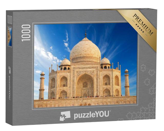 Puzzel 1000 stukjes „Taj Mahal in India“