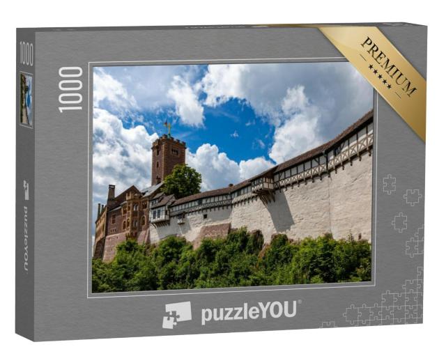 Puzzel 1000 stukjes „Kasteel Wartburg in Thüringen, Duitsland“