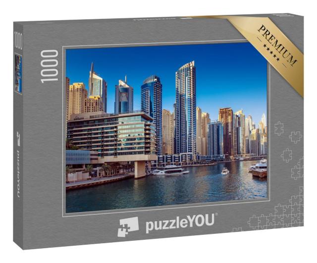Puzzle 1000 Teile „Dubai Marina, Vereinigte Arabische Emirate“