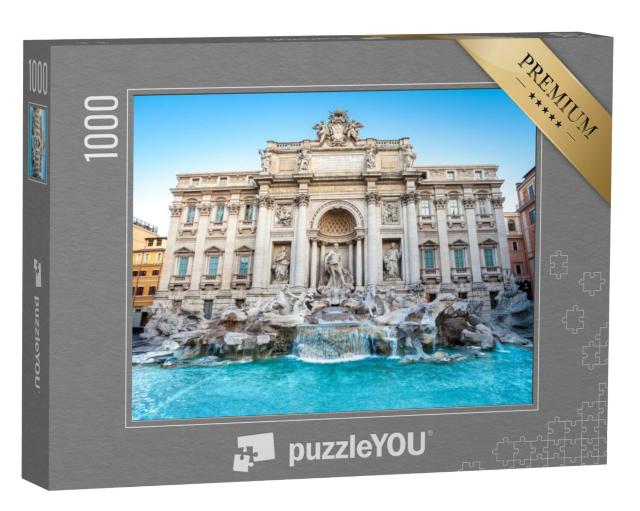 Puzzel 1000 stukjes „Trevifontein, Rome, Italië“