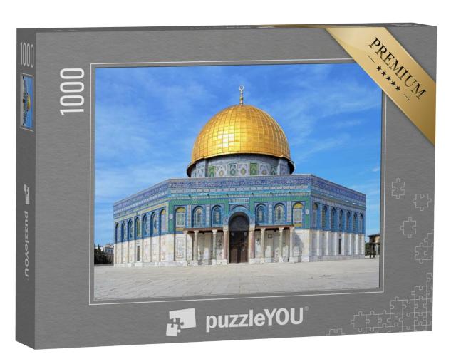 Puzzel 1000 stukjes „Rotskoepel in Jeruzalem“