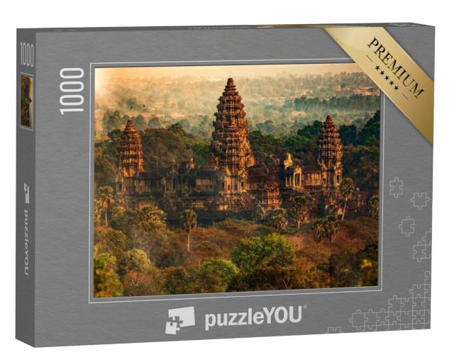 Puzzel 1000 stukjes „Angkor Wat, tempelcomplex in Cambodja“