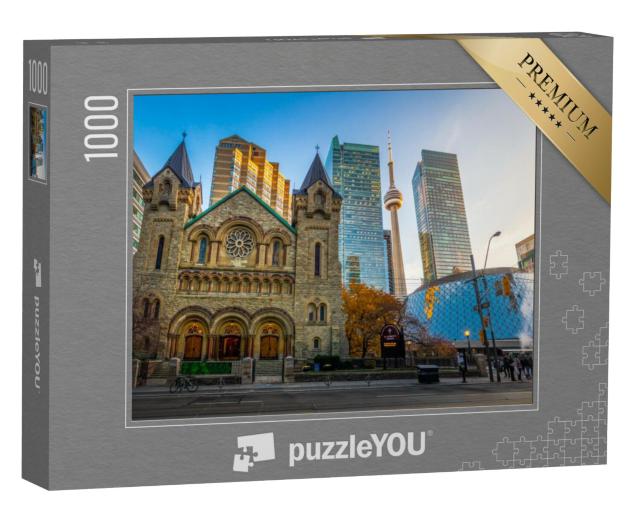 Puzzel 1000 stukjes „Presbyteriaanse kerk St Andrew's, Toronto, Ontario, Canada“