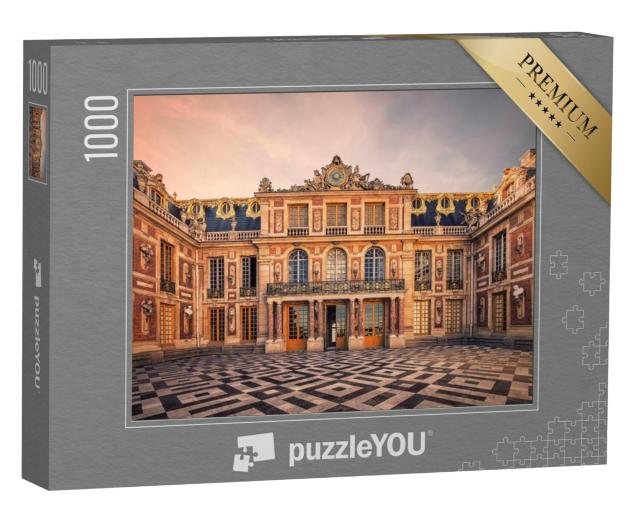 Puzzel 1000 stukjes „Paleisgevel van Versailles bij Parijs“