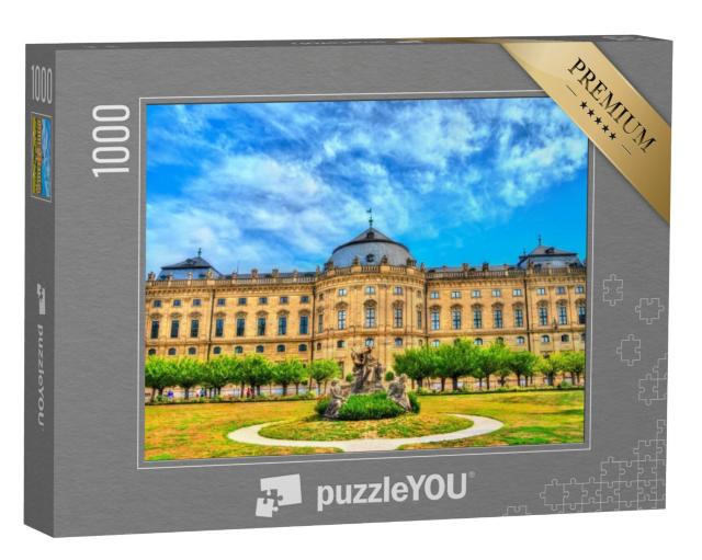 Puzzel 1000 stukjes „De Residentie van Würzburg, UNESCO Werelderfgoed in Beieren“