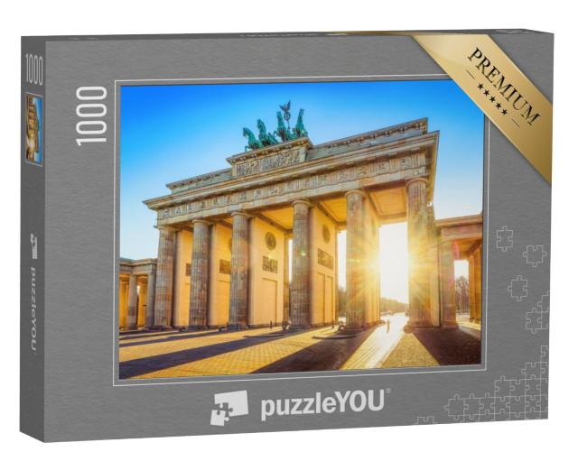 Puzzel 1000 stukjes „De Brandenburger Tor, Berlijn, Duitsland“