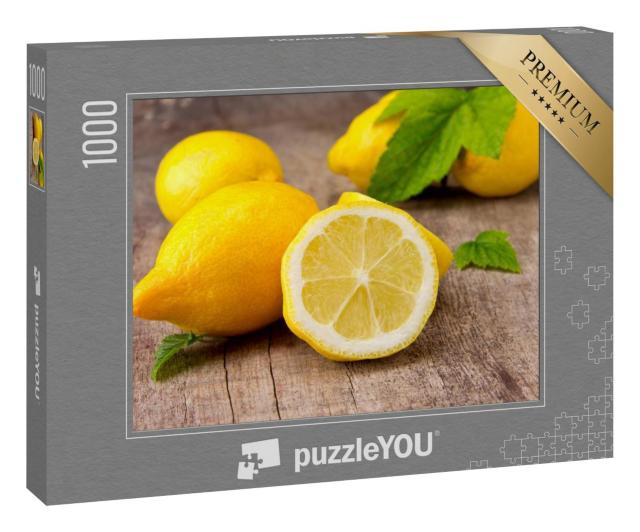 Puzzle 1000 Teile „Frische Zitronen“