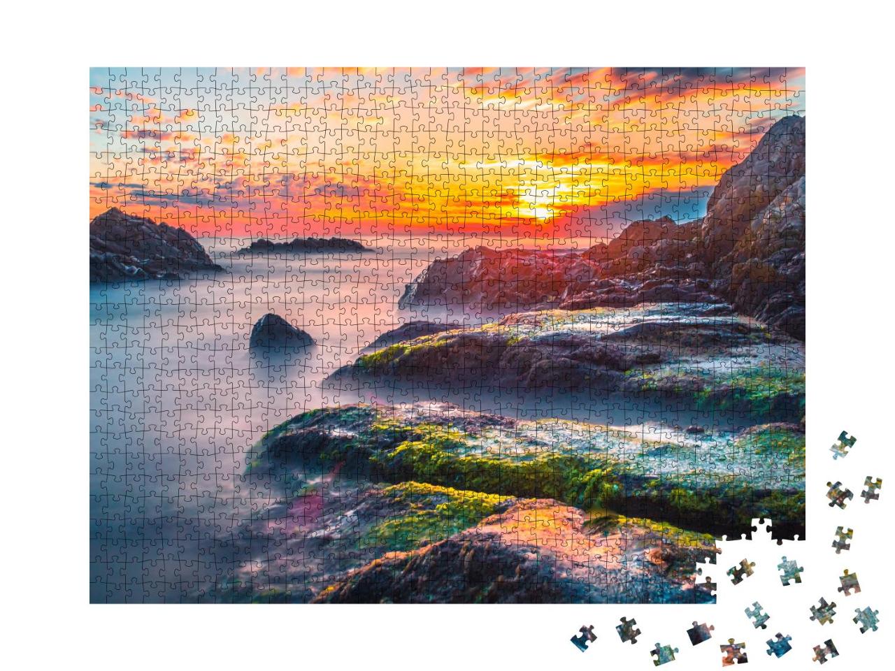 Puzzle 1000 Teile „Schöne Meereslandschaft“