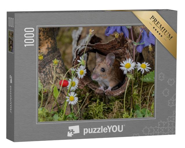 Puzzel 1000 stukjes „Hallo ik ben Mausi“