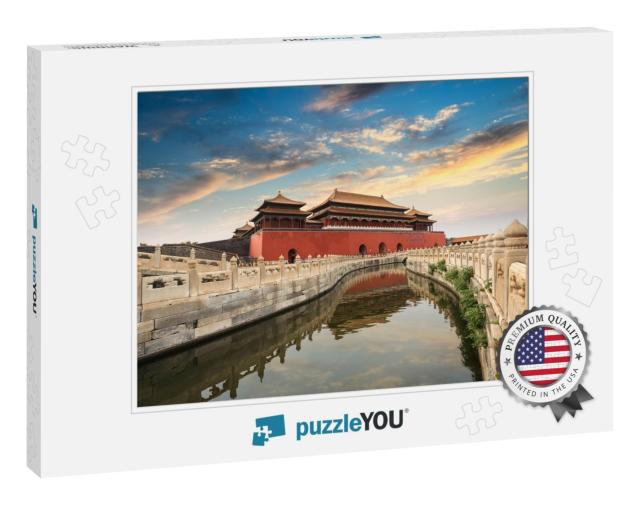 Forbidden City in Beijing, China... Jigsaw Puzzle