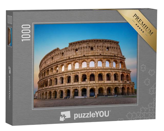 Puzzel 1000 stukjes „Colosseum in Rome, het gebouw uit de oudheid, Italië“