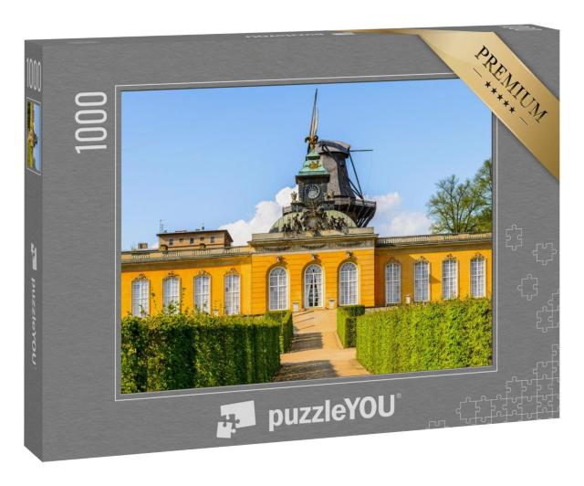 Puzzle 1000 Teile „Schloss im Park Sansoussi, Potsdam, Deutschland“
