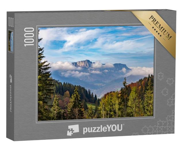 Puzzel 1000 stukjes „Bergzicht vanaf de Jennerberg, Berchtesgadener Land“