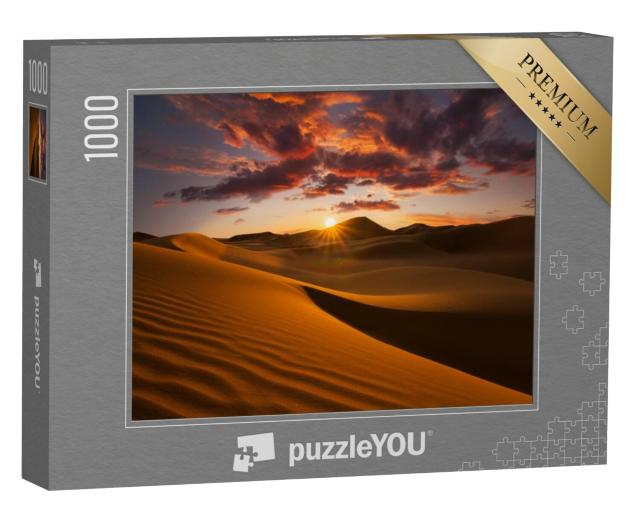 Puzzel 1000 stukjes „Zandduinen in de Sahara“