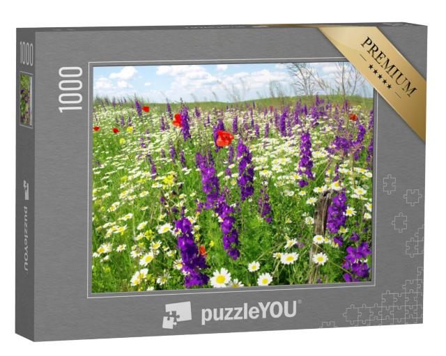 Puzzel 1000 stukjes „Wilde zomerbloemen“