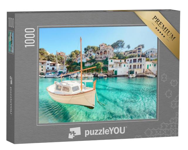 Puzzel 1000 stukjes „Idyllisch Cala Figuera, Mallorca, Spanje“