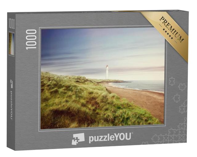 Puzzel 1000 stukjes „Kustlandschap met vissers“