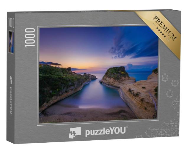 Puzzel 1000 stukjes „Canal D'Amour, Corfu, Sidari, Griekenland“