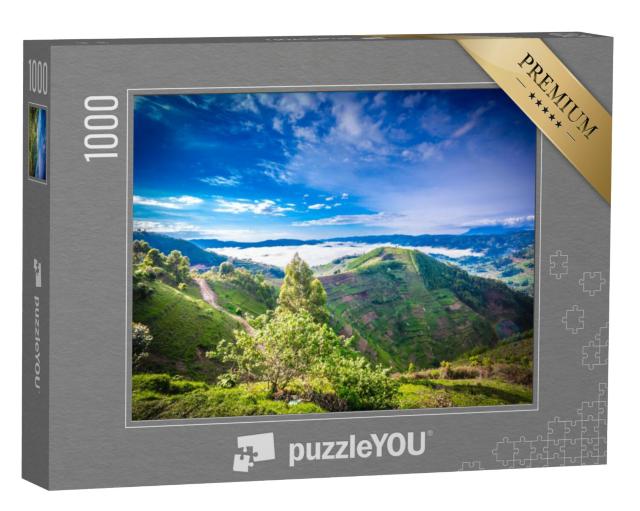 Puzzel 1000 stukjes „Indrukwekkend nationaal park Bwindi, Oeganda“