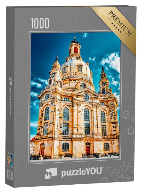 Puzzel 1000 stukjes „De Frauenkirche in Dresden, Duitsland“