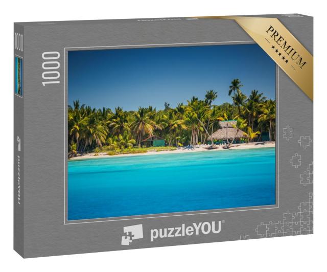 Puzzle 1000 Teile „Karibischer Strand, Punta Cana“