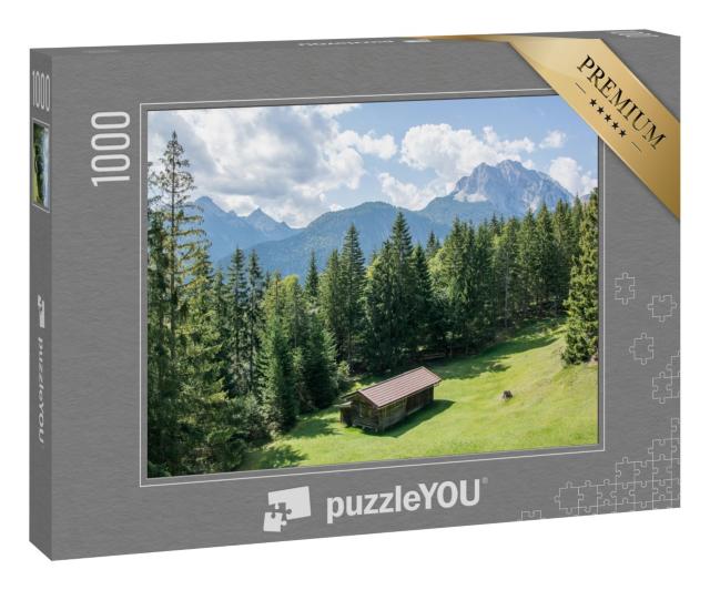 Puzzle 1000 Teile „Wettersteingebirge“