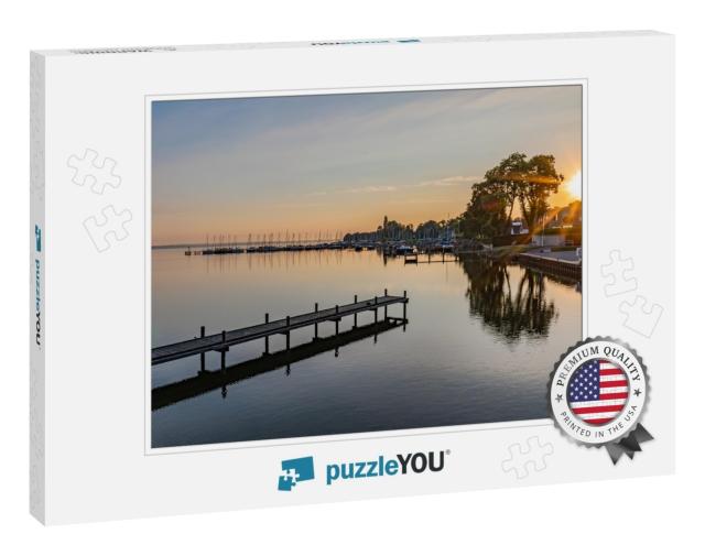 At the Steinhuder Sea in the Morning... Jigsaw Puzzle