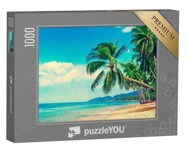 Puzzel 1000 stukjes „Tropisch strandparadijs“