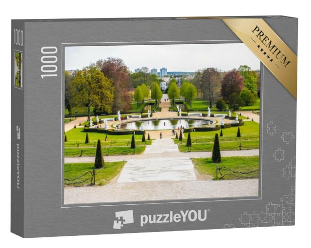 Puzzel 1000 stukjes „Tuin bij paleis Sanssouci in Potsdam“