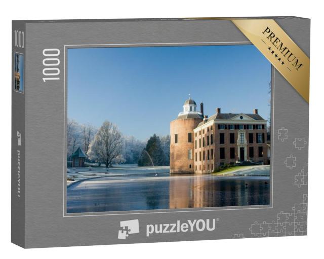 Puzzel 1000 stukjes „Castel Rosendael op een mooie winterdag“