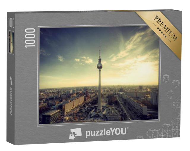 Puzzel 1000 stukjes „Berlijn in de avond“