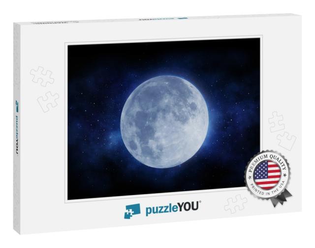 The Moon & Deep Space... Jigsaw Puzzle