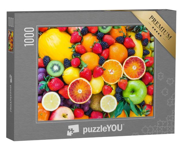 Puzzel 1000 stukjes „Vers fruit“